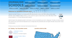 Desktop Screenshot of journalism-schools.com
